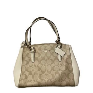 Coach Coated Canvas Christie Small Carryall Satchel